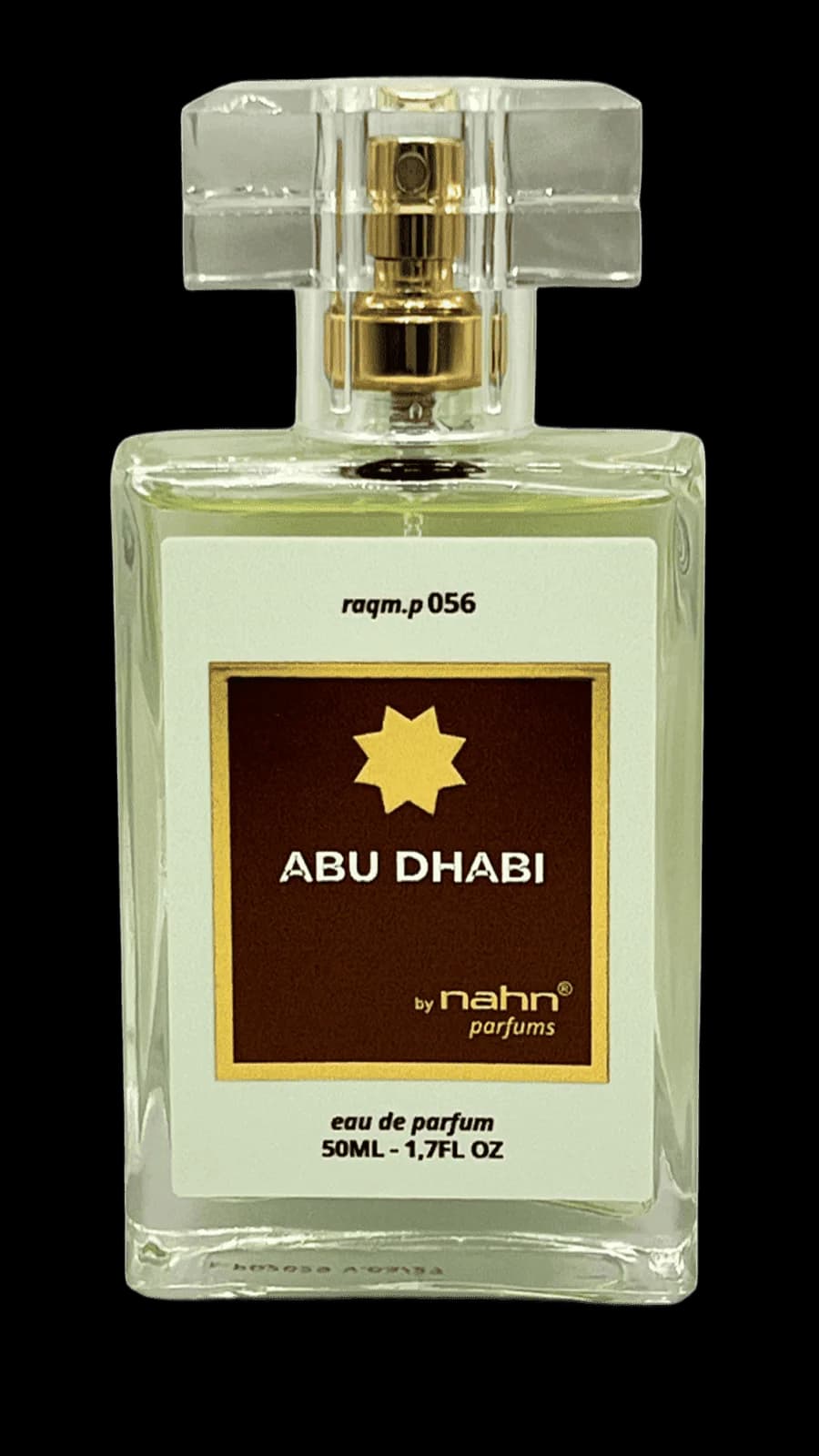 Frasco do perfume Abu Dhabi