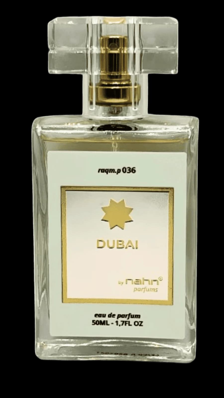 Frasco do perfume Dubai