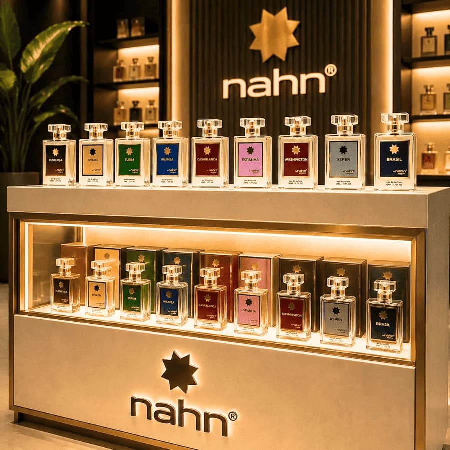 Projeto de espaço comercial e franquia nahn®